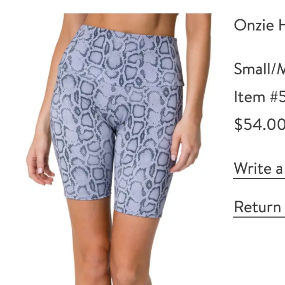 Onezie High Waist Biker Shorts
